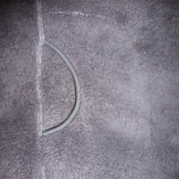 Vintage Kavu Fleece Sleeveless Hoodie Zip Up Vest Streetwear Outdoor Size L - Picture 4 of 9